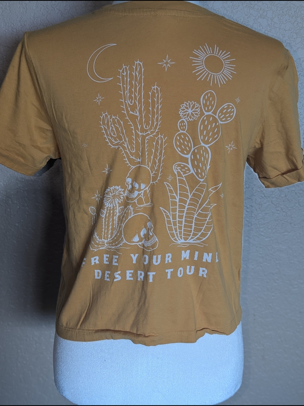 Mustard Desert Tour Graphic Tee - Women